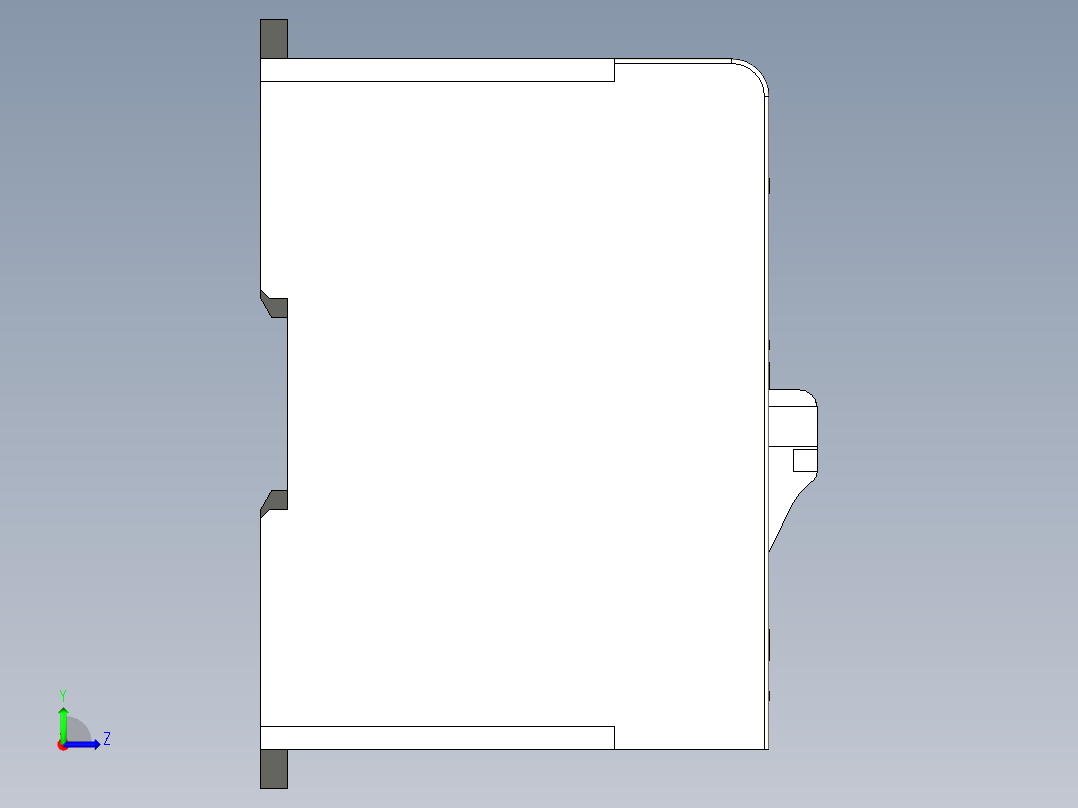 A-B CompactLogix 1769-L35E PLC处理器左视图