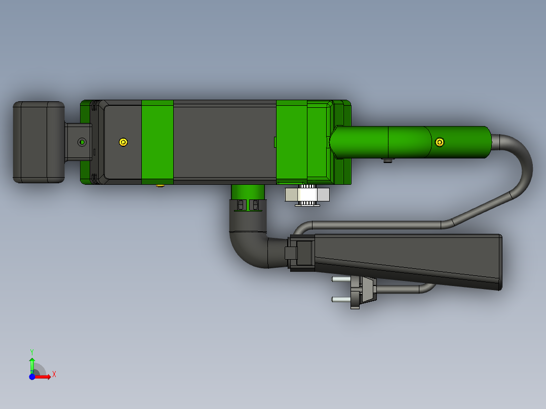 BOSCH PBS 75 AE（带式砂光机，带式砂光机）前视图