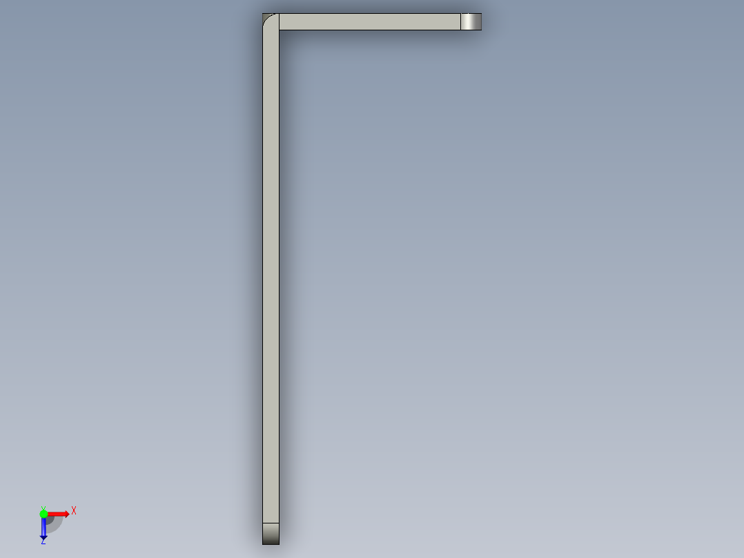 基恩士FU-15bracket_kc图纸模型俯视图