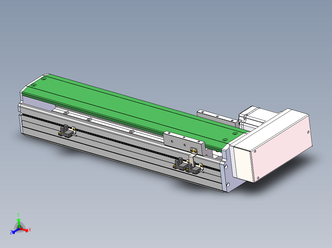 MTH丝杆半封闭模组MT100BS-BL-200W