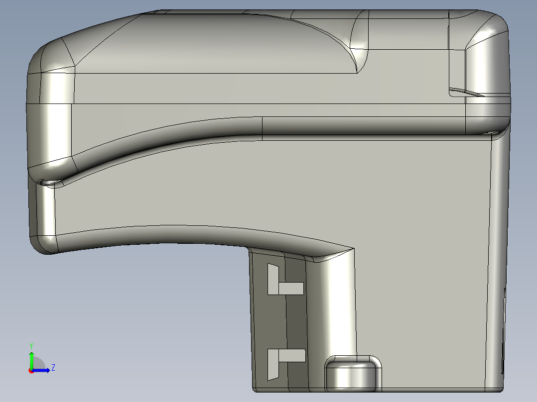 上银线性制动器STEP_LAK4N左视图