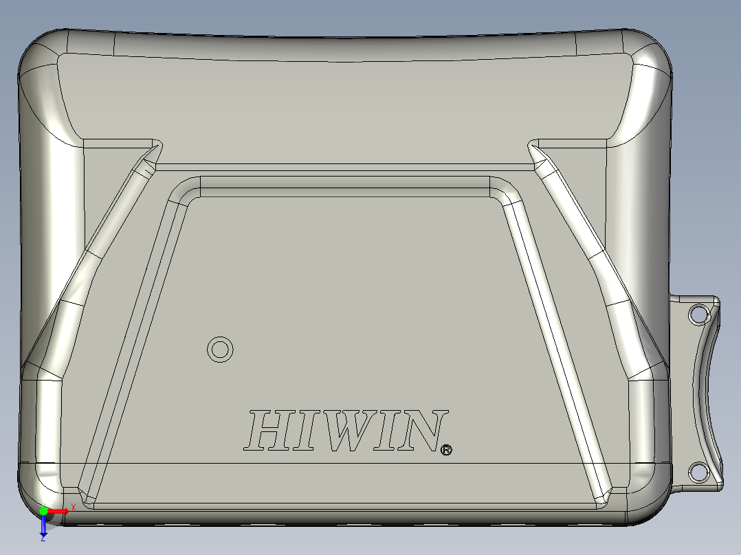 上银线性制动器STEP_LAK4N俯视图