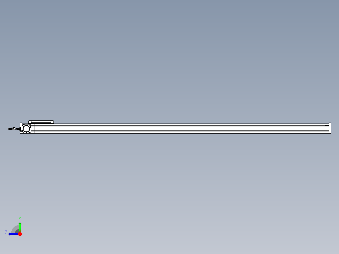威洛博LB.GB同步带传动--欧规系列LB6A-L130-S1750-BL右视图