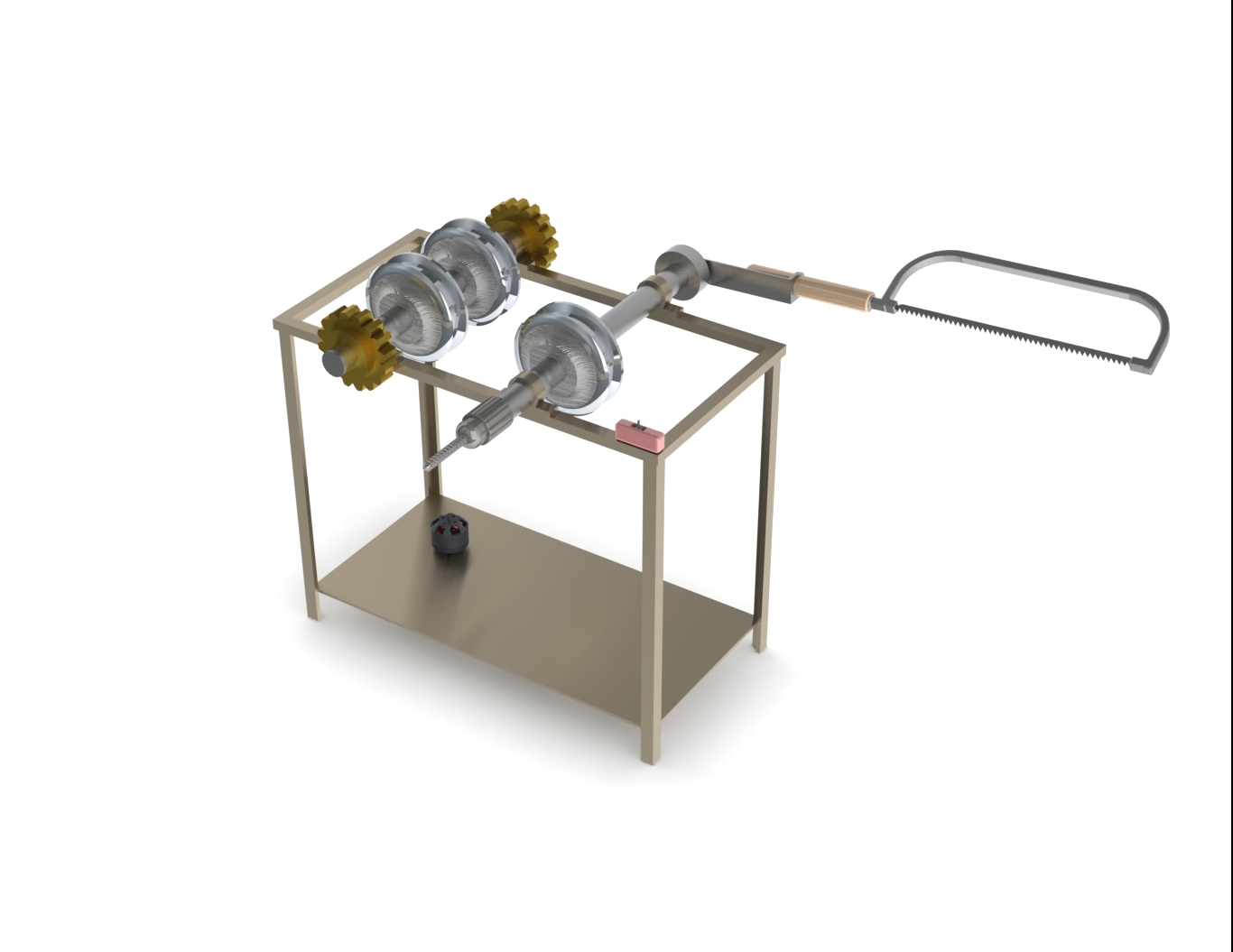 多功能切割机简易机构