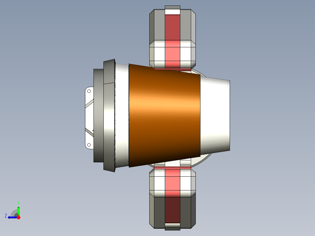 机械爪 3D图纸 (78)右视图