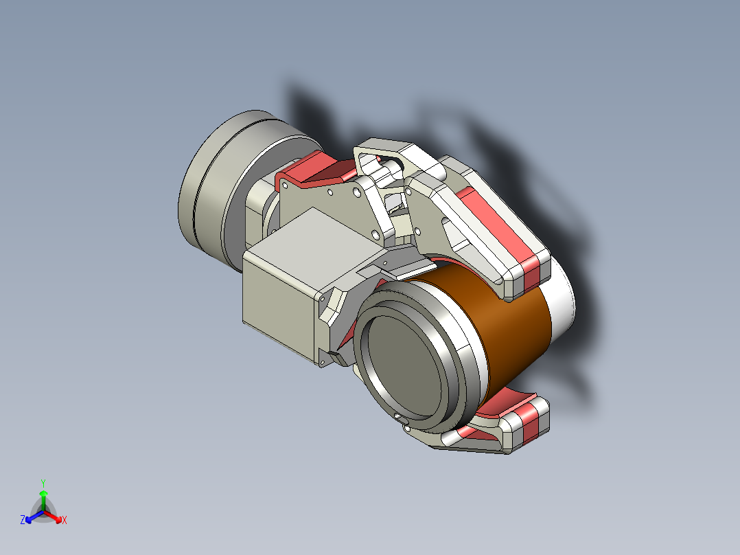 机械爪 3D图纸 (78)正等轴测图