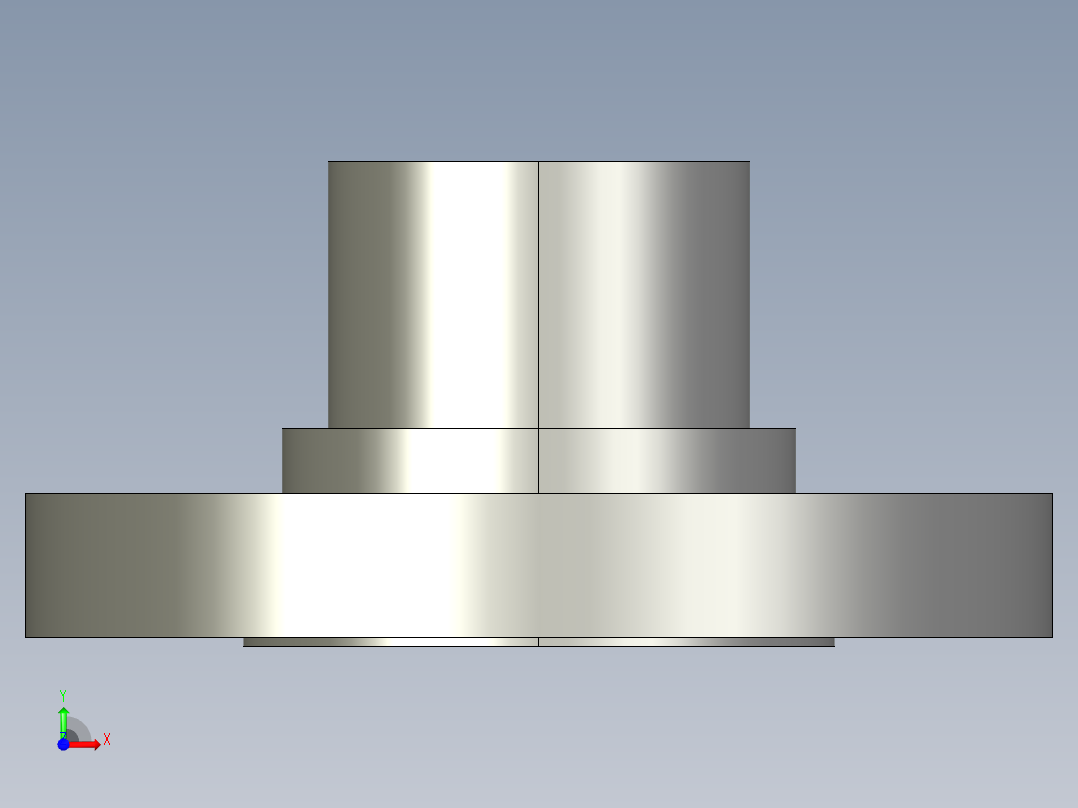 船舶管路系统SeaCor_Flange Vanstone_SPIG_37J156025_2.5in前视图