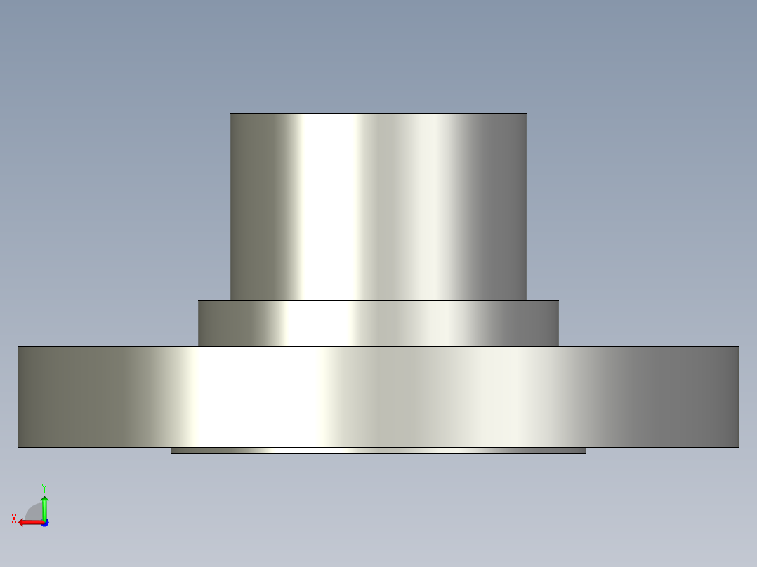 船舶管路系统SeaCor_Flange Vanstone_SPIG_37J156025_2.5in后视图