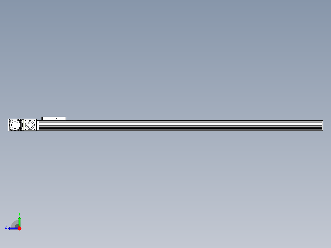 同步带全封闭直线模组TPA-HCB-105D-90-L1300-ML-C-P20-N3右视图