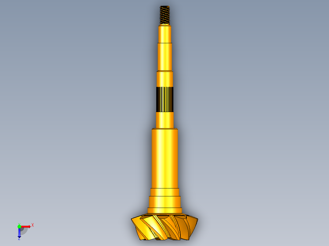 CV76微型汽车变速器设计【二轴五档】【含三维UG+全套CAD和文档】俯视图