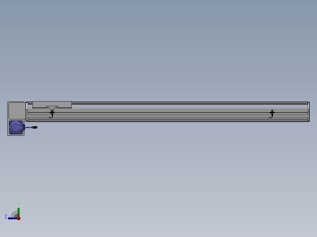 精密模组MT220-L150-1300-LD-M75-C4右视图