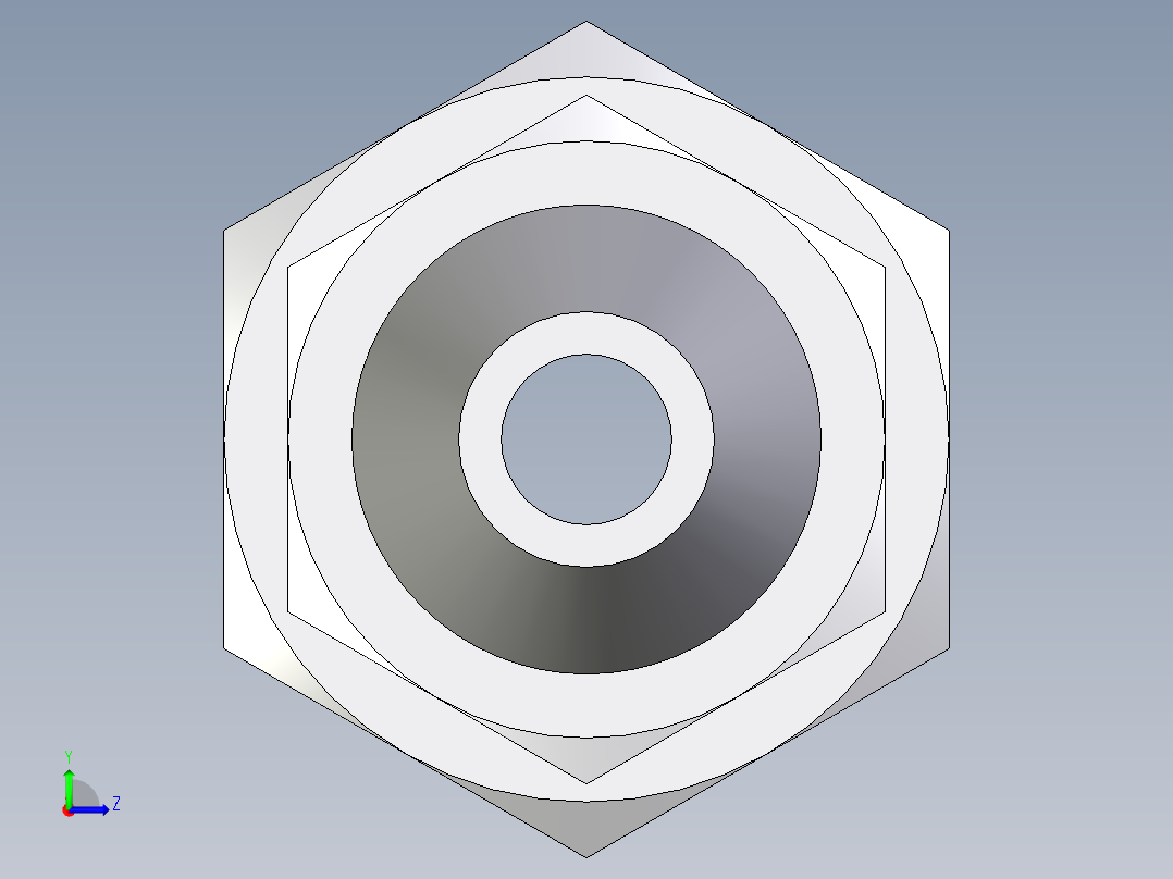 卡套式工业通用硬管接头EO_Weld_connector_AS06S71左视图