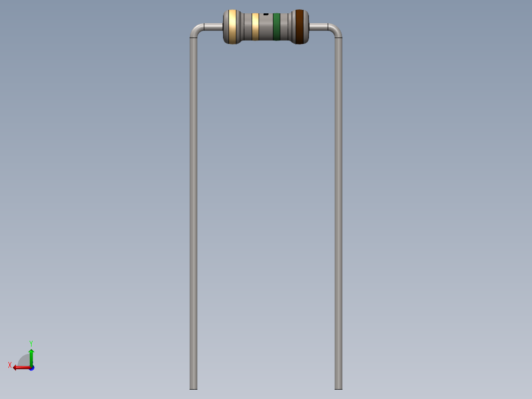 电容器 二极管 电阻器-Resistor 1.5 Ohm后视图