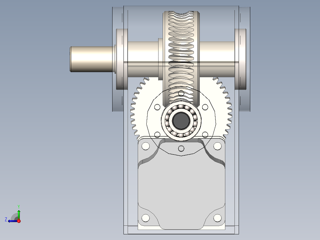 相机云台+CAD+240+24.04.12+003(可编辑)右视图