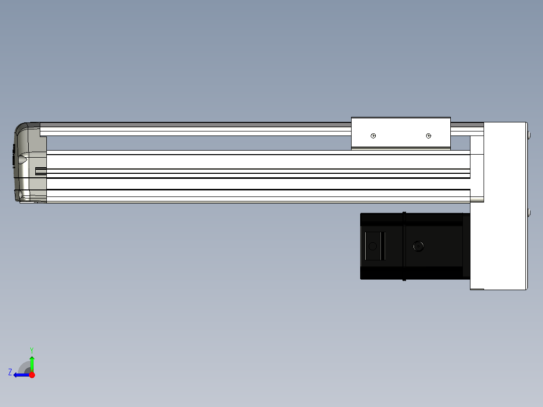 Toyo东佑达直线模组-ETH13-250-BM-200W右视图