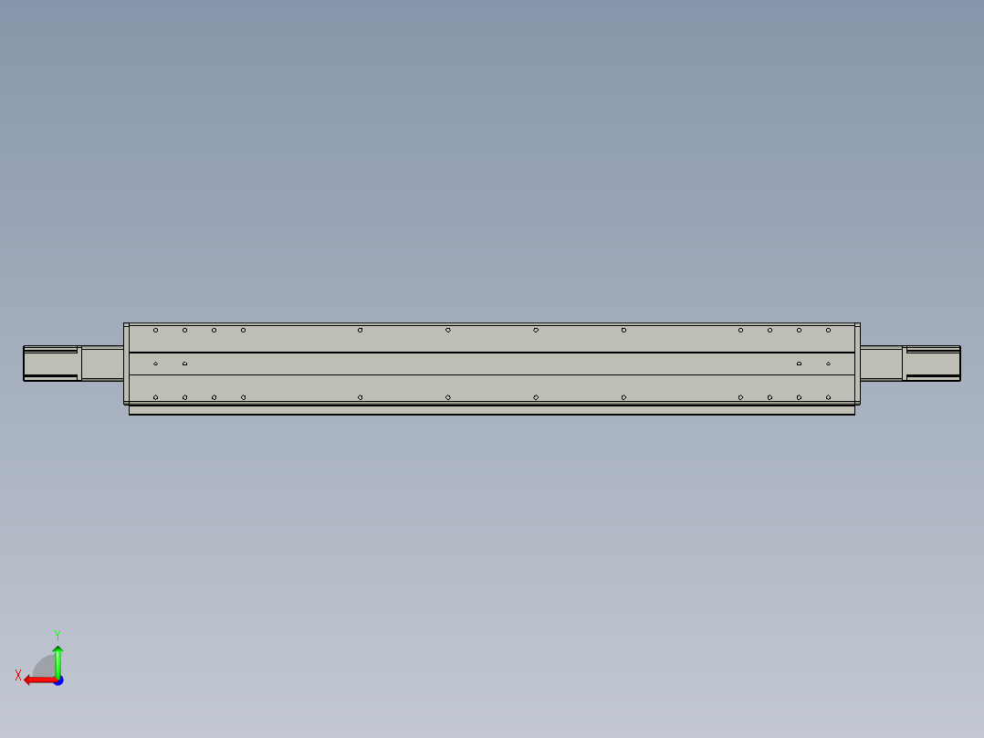 威洛博双电机滑台-VC14D2-S350-BC-P40-C6后视图