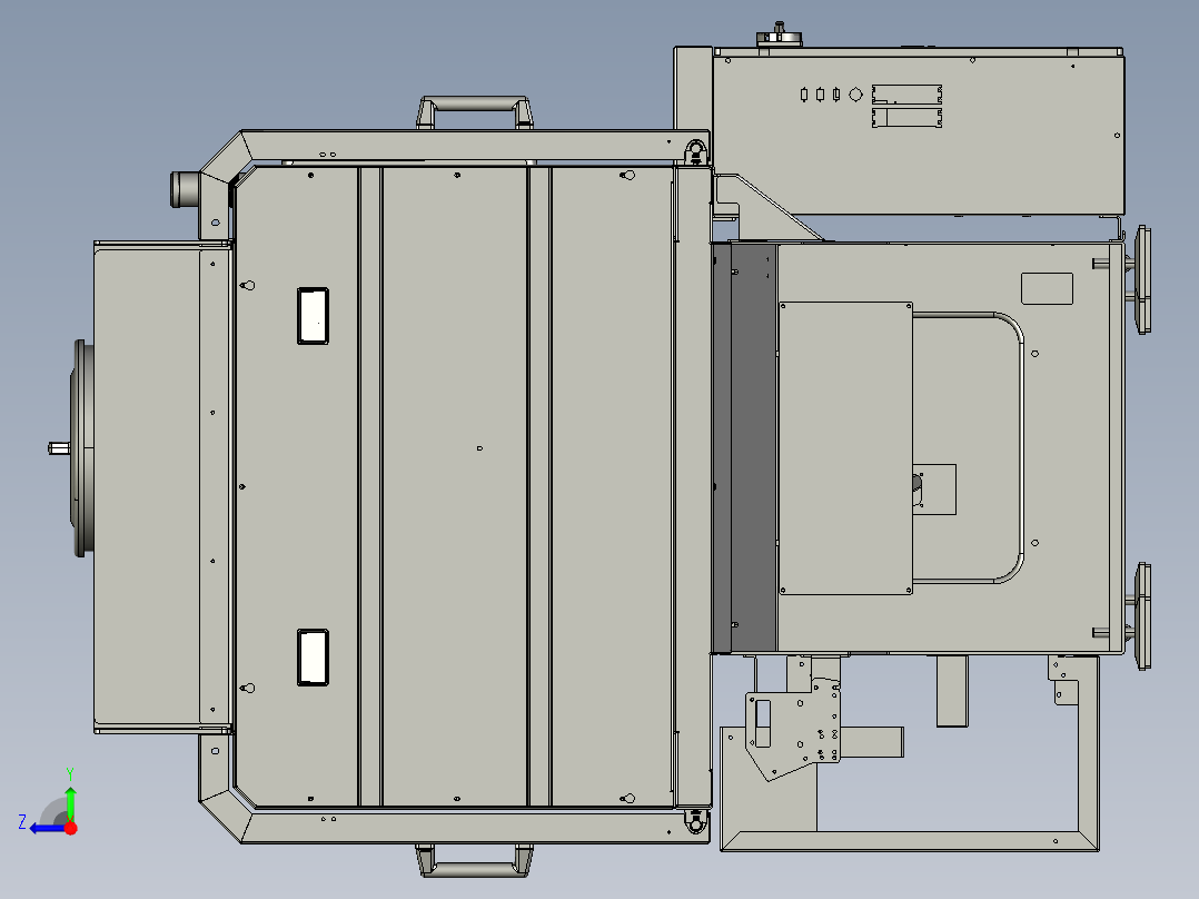 ARBURG470注塑机右视图