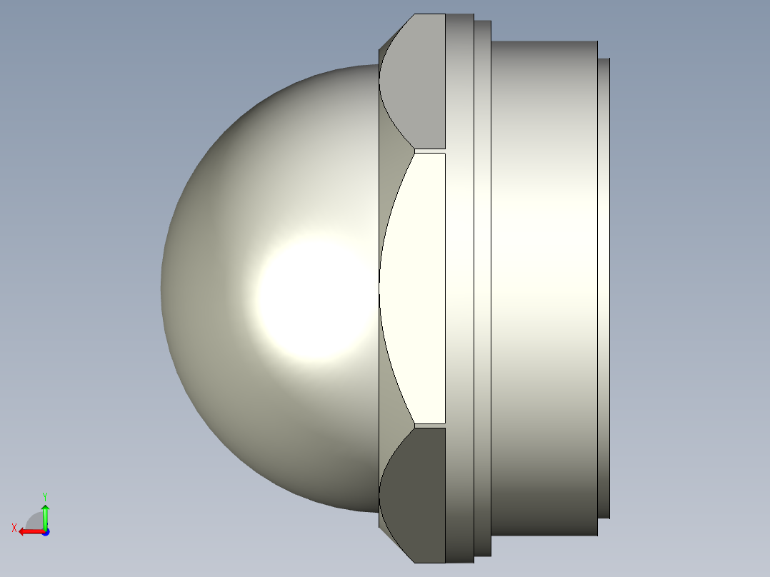 油鏡HCFE-3D多系列多零件图纸模型后视图