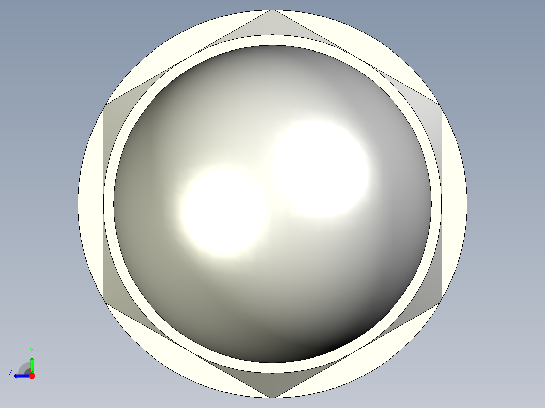 油鏡HCFE-3D多系列多零件图纸模型右视图