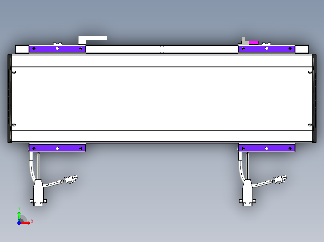 威洛博VL系列3d模型模组2VL17E1Y-S250前视图