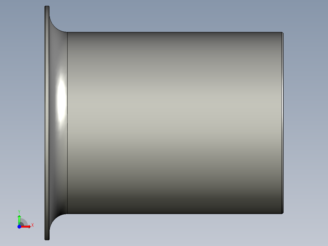 软管与硬管连接用工业通用接头0127_25_19前视图