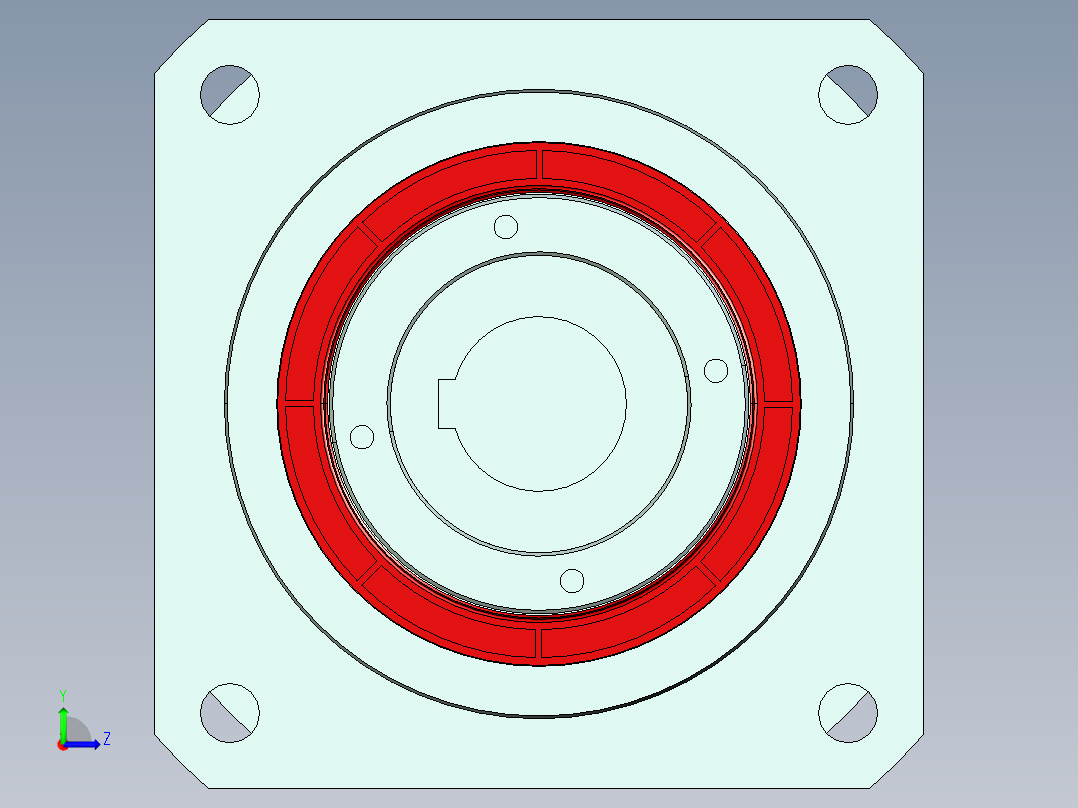 直齿孔PLX220-L3 35-114.3-200-M12-ZJ.stp左视图