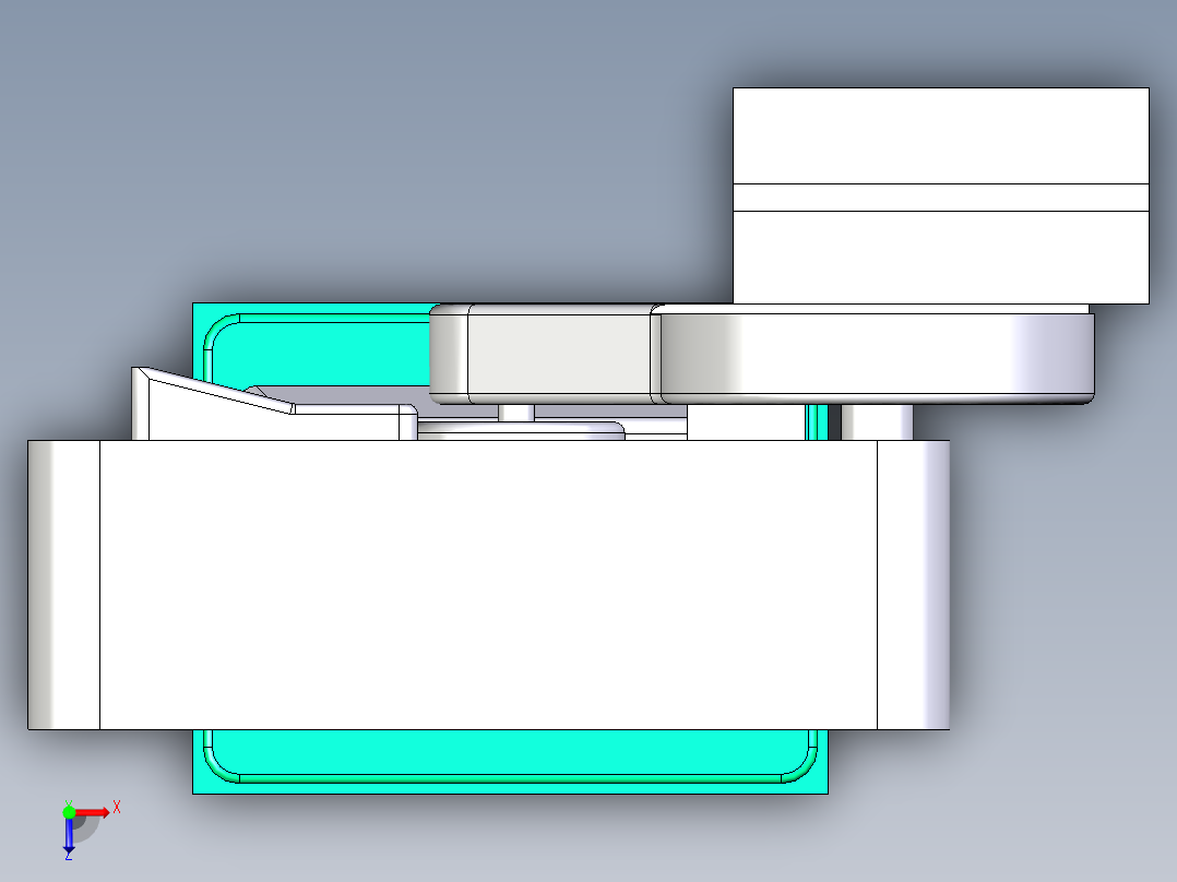 立式砂带磨光机俯视图