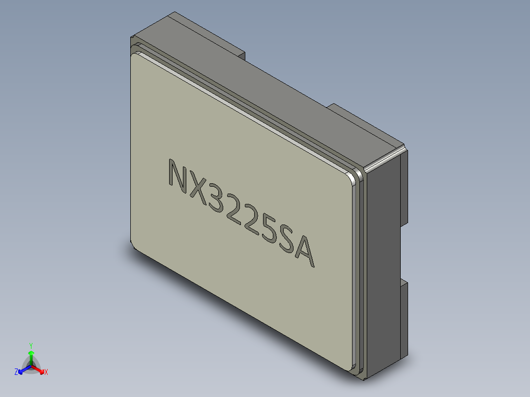 元器件3D封装NX3225SA151