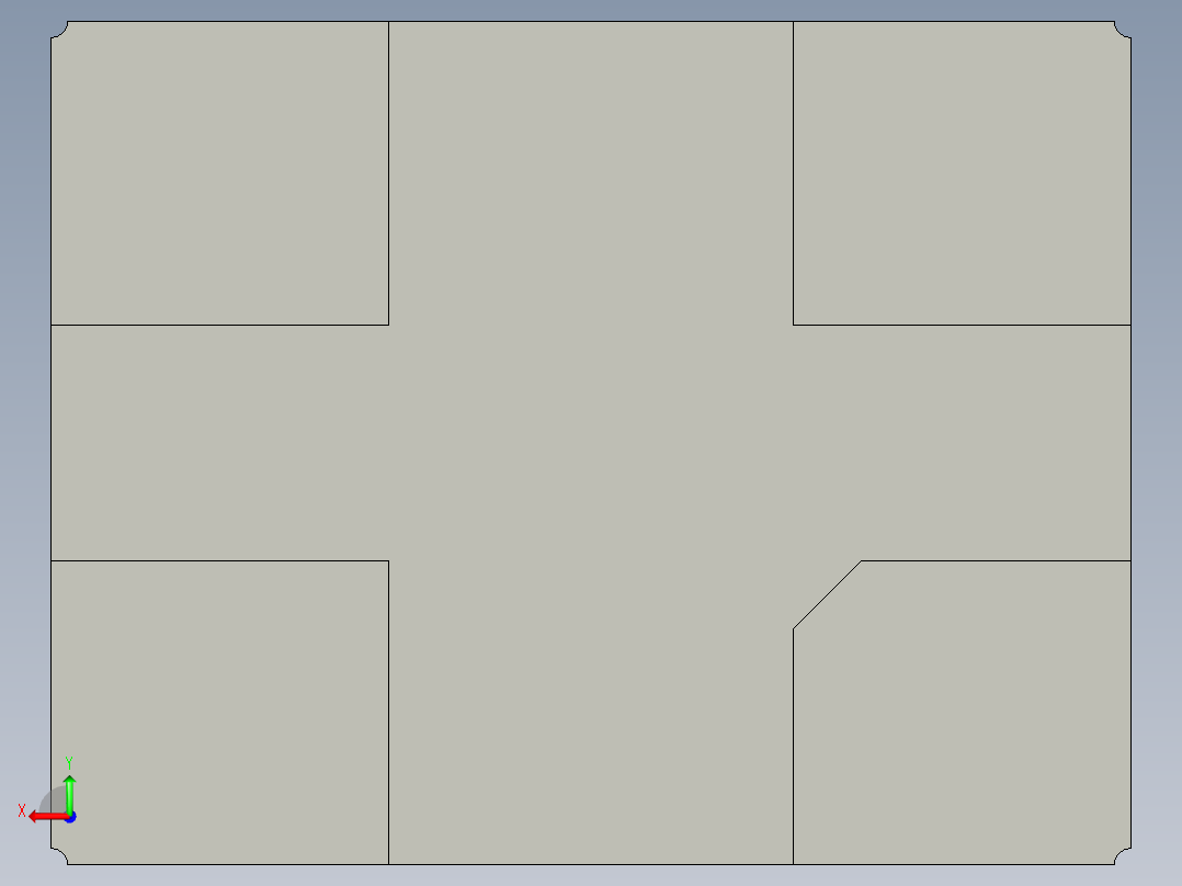 元器件3D封装NX3225SA151后视图