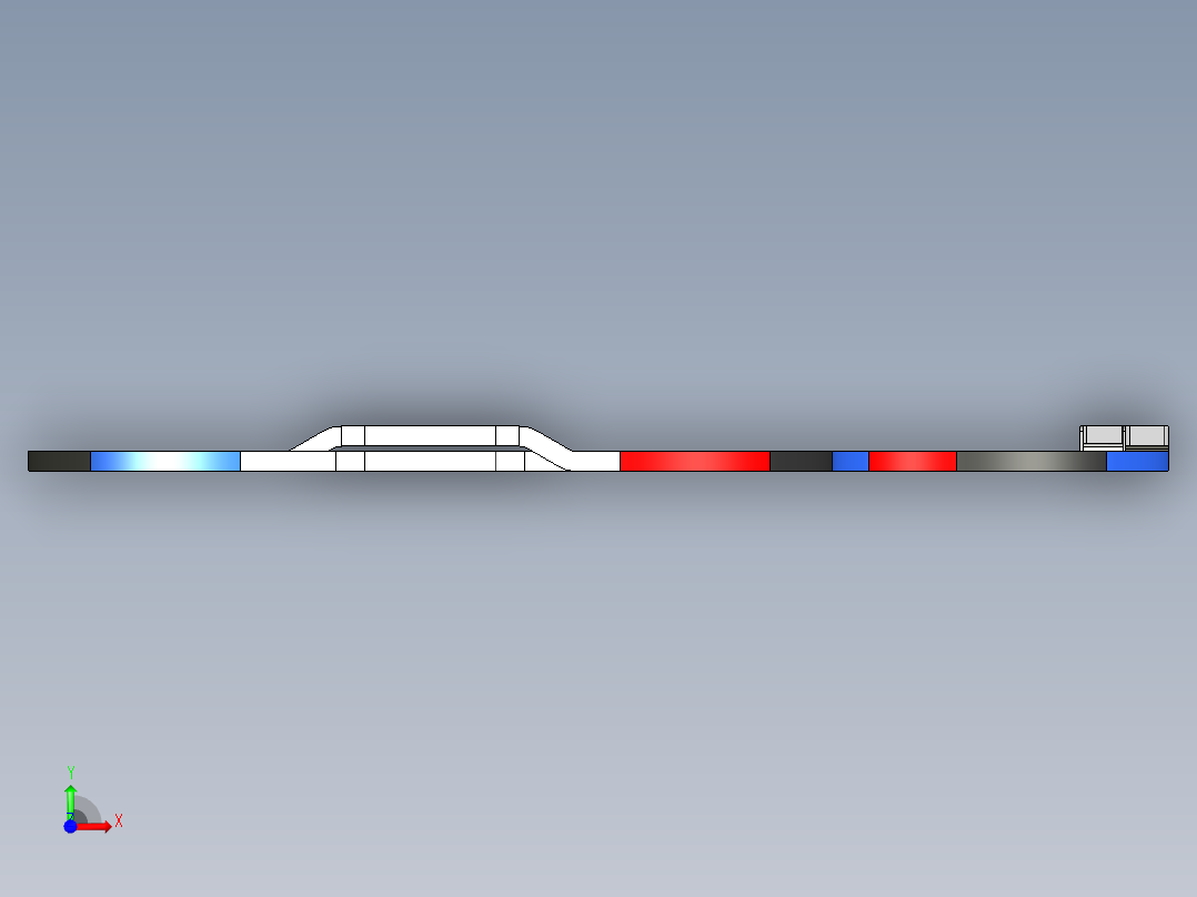 四驱车跑道8前视图
