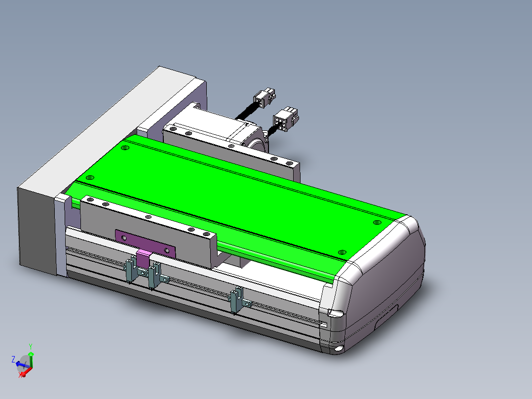MTH丝杆半封闭模组MTH17-BR-400W