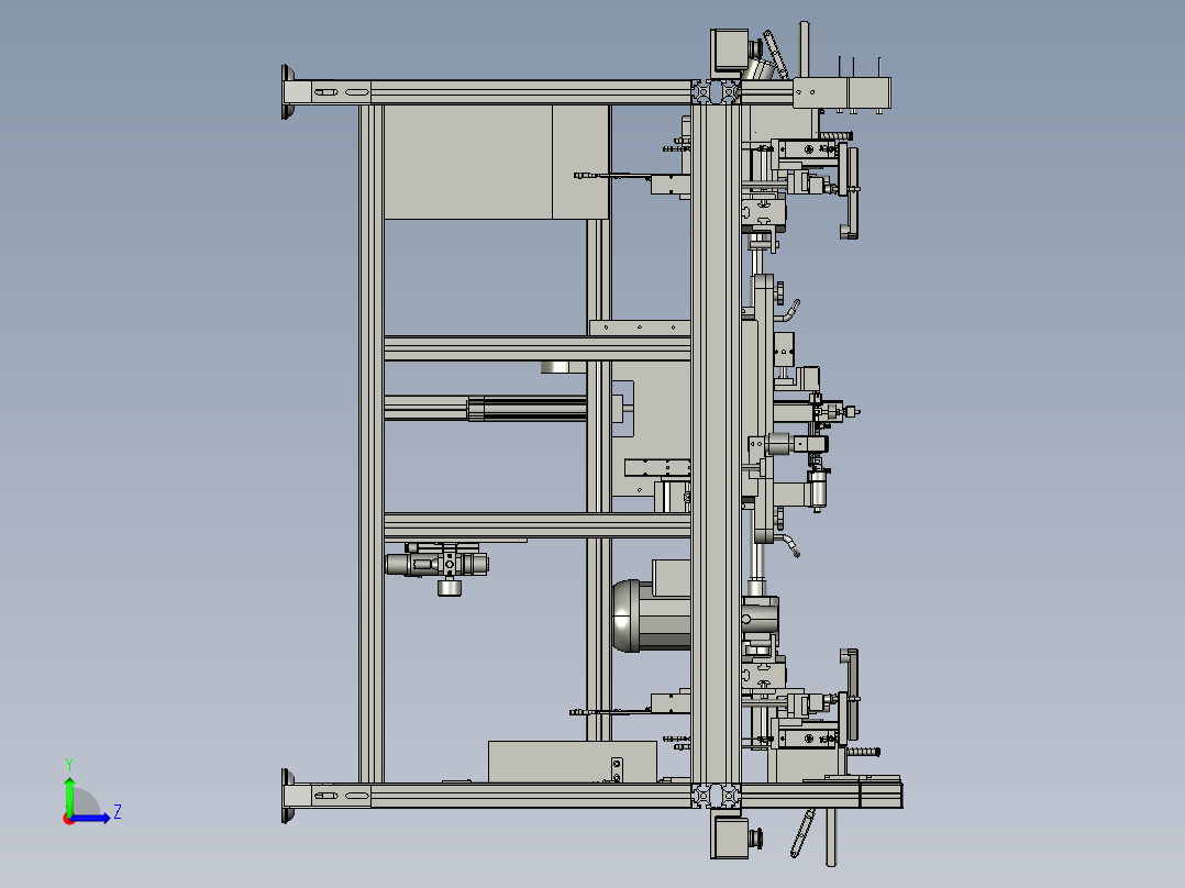 BR205汽车天窗生产线OP60左视图