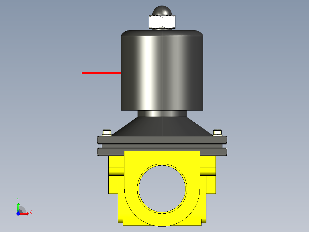 电磁阀2W系列7款前视图