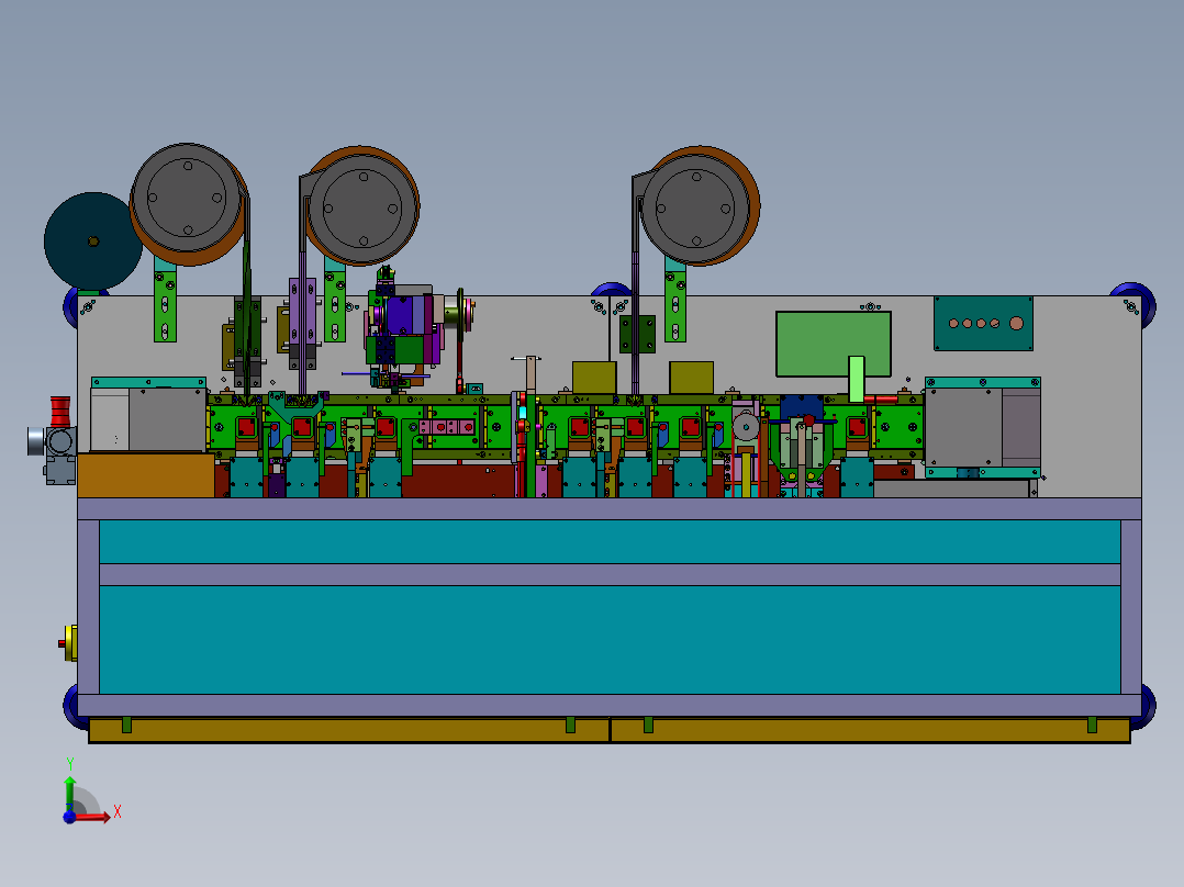 凸轮组装设备前视图