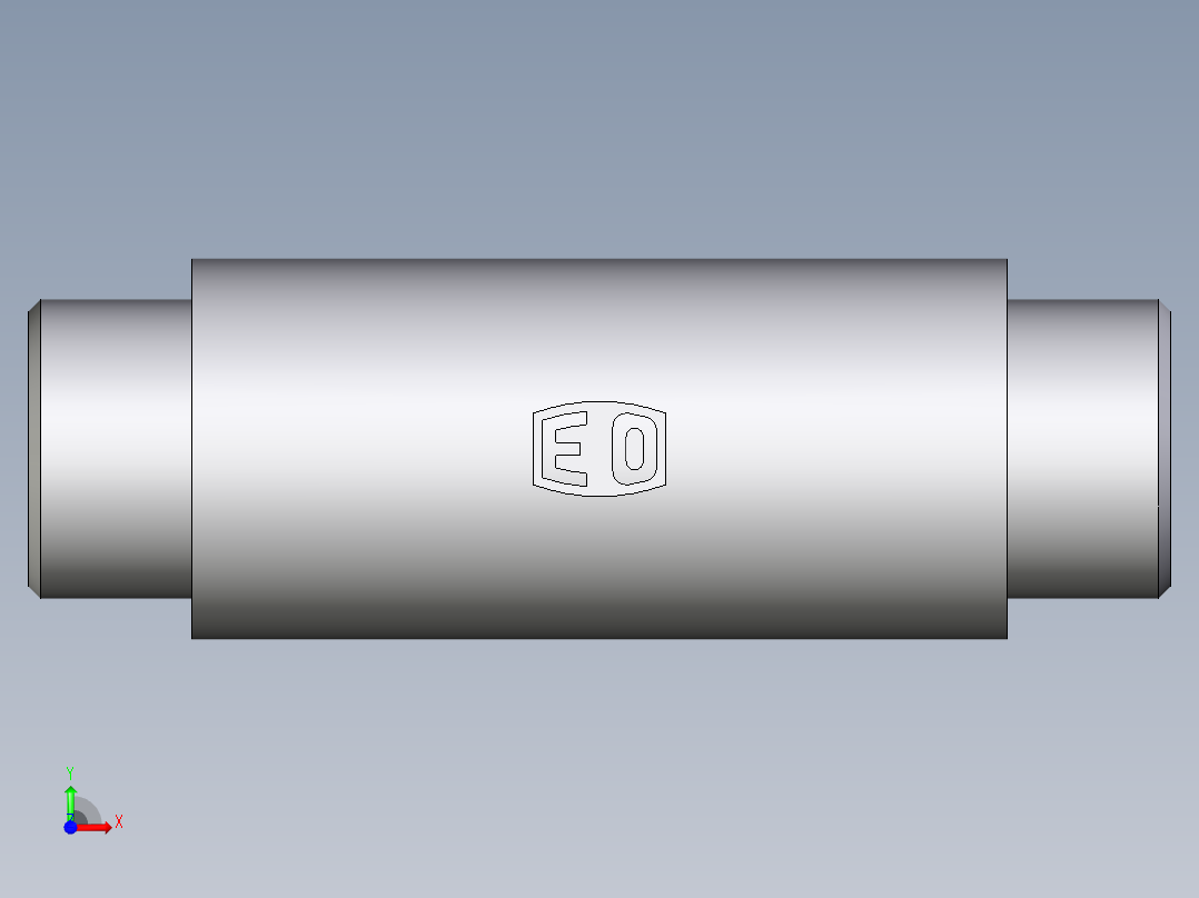 卡套式工业通用硬管接头EO_Weld_bulkhead_fitting_ESV15L71X前视图