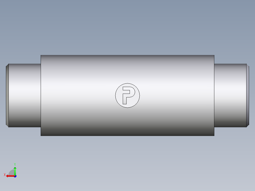 卡套式工业通用硬管接头EO_Weld_bulkhead_fitting_ESV15L71X后视图