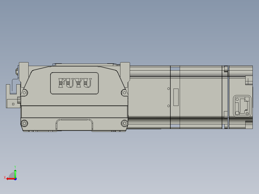 模组FTB10-R-3400后视图