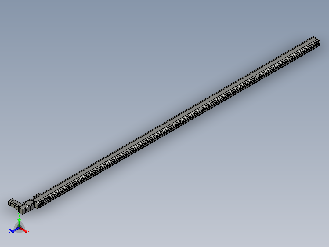 模组FTB10-R-3400正等轴测图