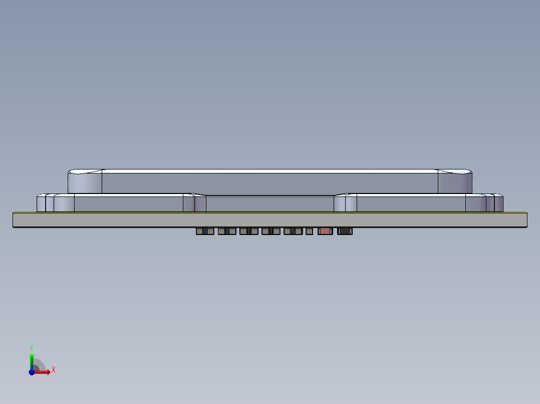 英特尔cpu - lga1150 i7 - 4790 k前视图