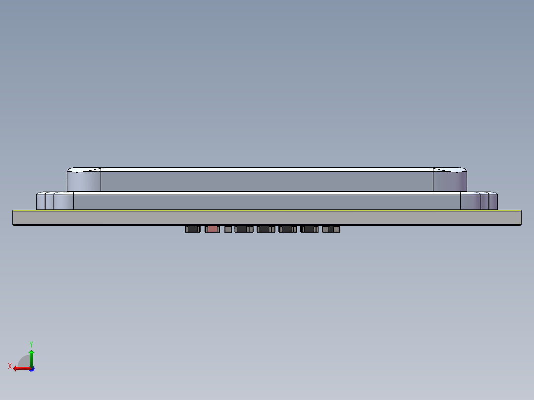 英特尔cpu - lga1150 i7 - 4790 k后视图