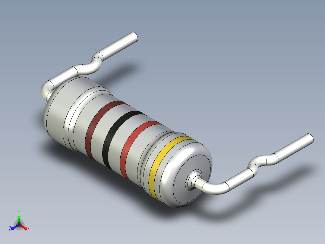 无源元件封装-RES-0.5W-HH-MO