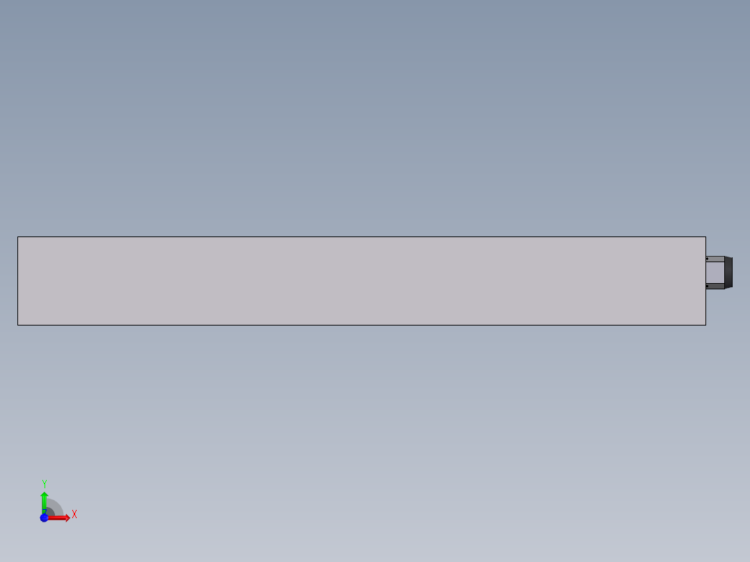 轻灰预混器设计-三维前视图