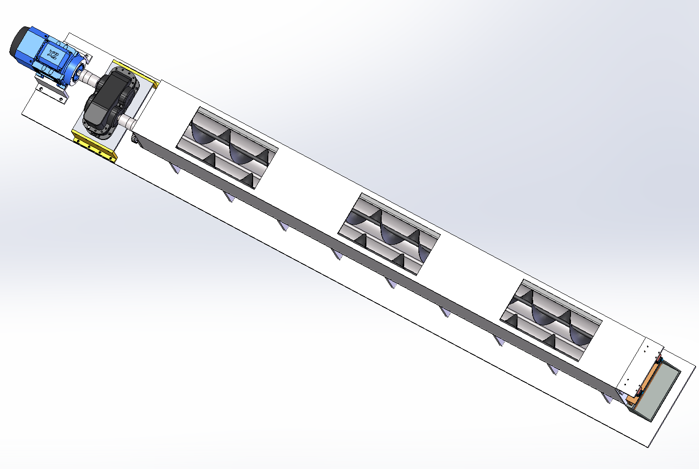 轻灰预混器设计-三维