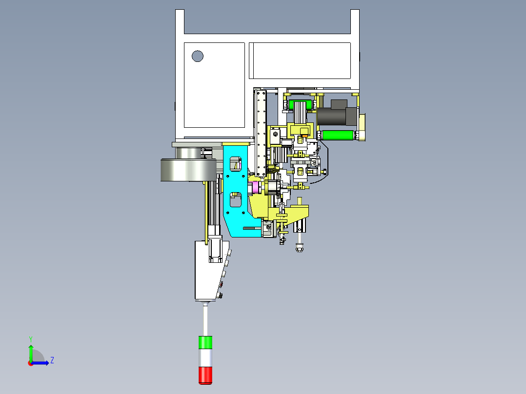 剥皮剥线机_x_t左视图