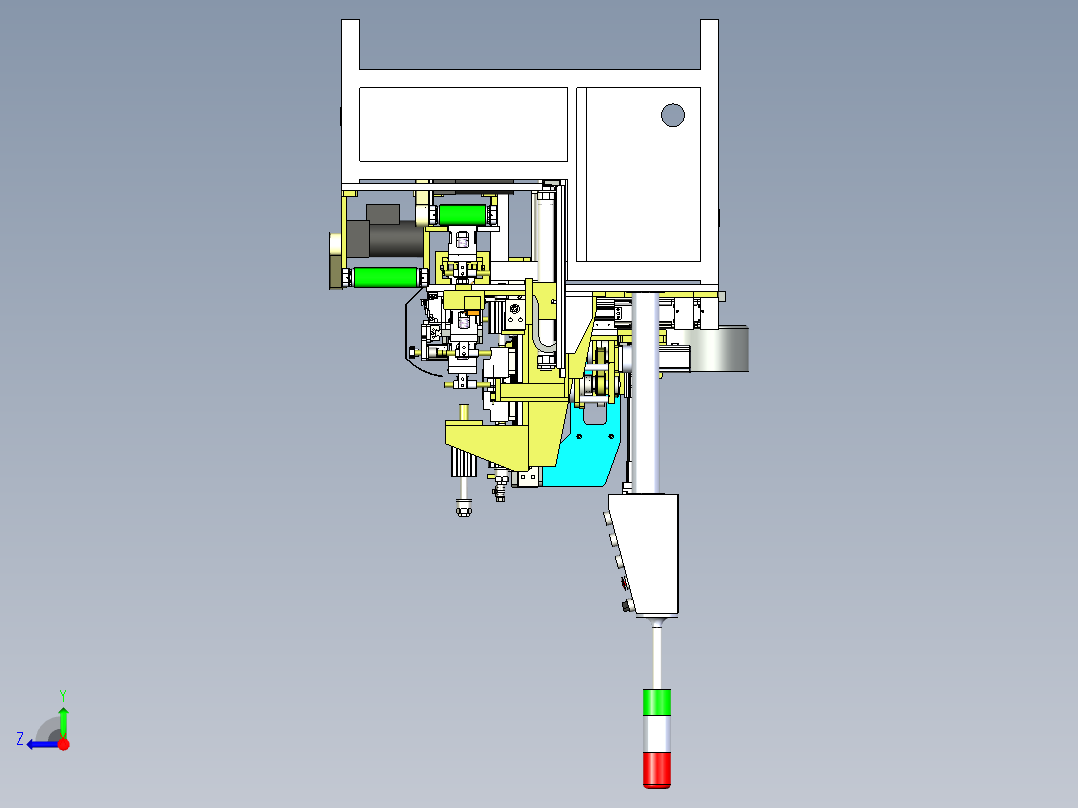 剥皮剥线机_x_t右视图