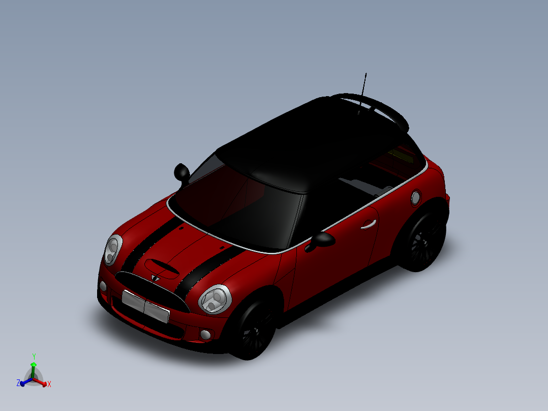 4.宝马mini cooper主视图
