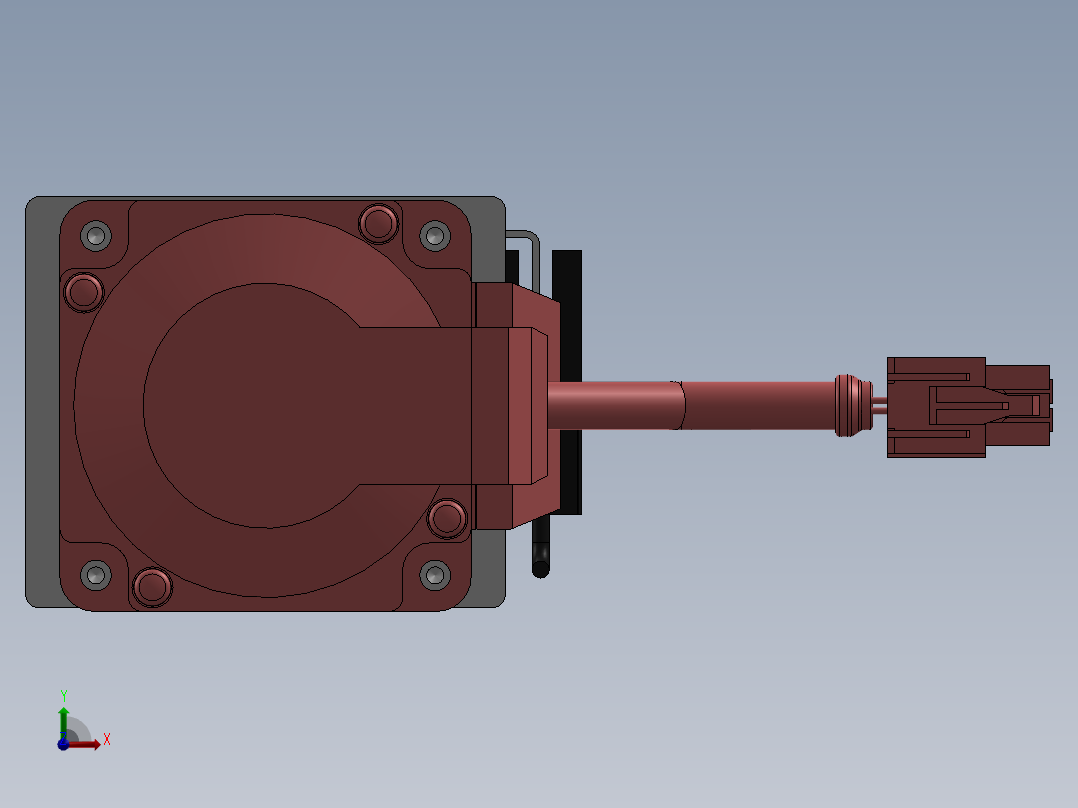 精密模组MY60-T10-350L-BC-P20B-C4-C前视图