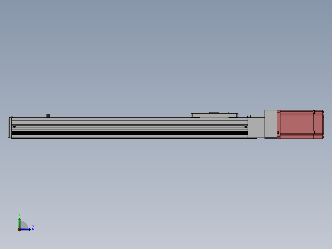 精密模组MY60-T10-350L-BC-P20B-C4-C左视图