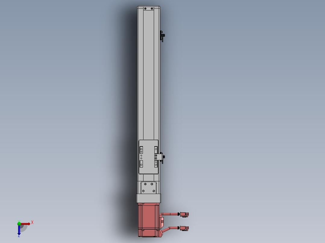精密模组MY60-T10-350L-BC-P20B-C4-C俯视图