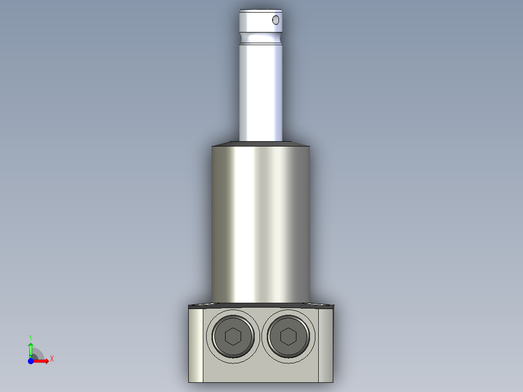 KOSMEKTLB0401-2CL-Q多系列多零件图纸模型前视图